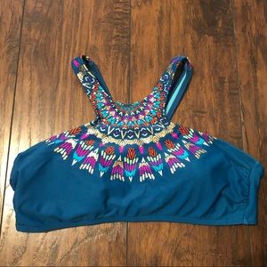 NEVER WORN high neck swim top